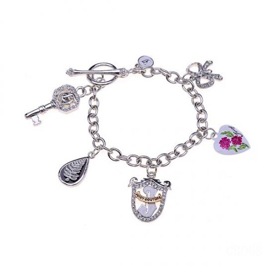 Coach Diamond Charm Silver Bracelets CXI | Women